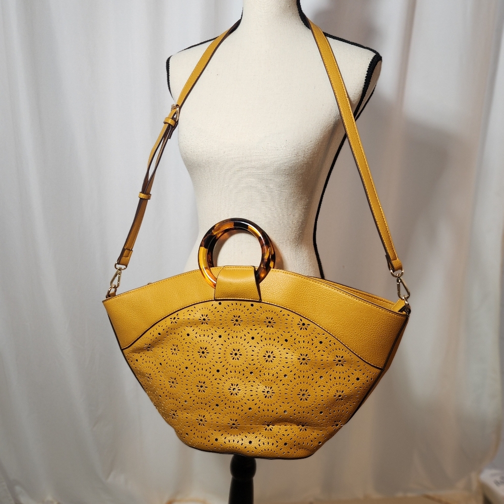 Carlos by Carlos Santana Women’s Leather Handbag Crossbody